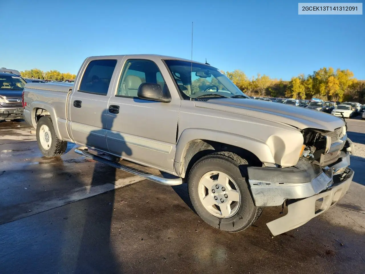 2GCEK13T141312091 2004 Chevrolet Silverado K1500