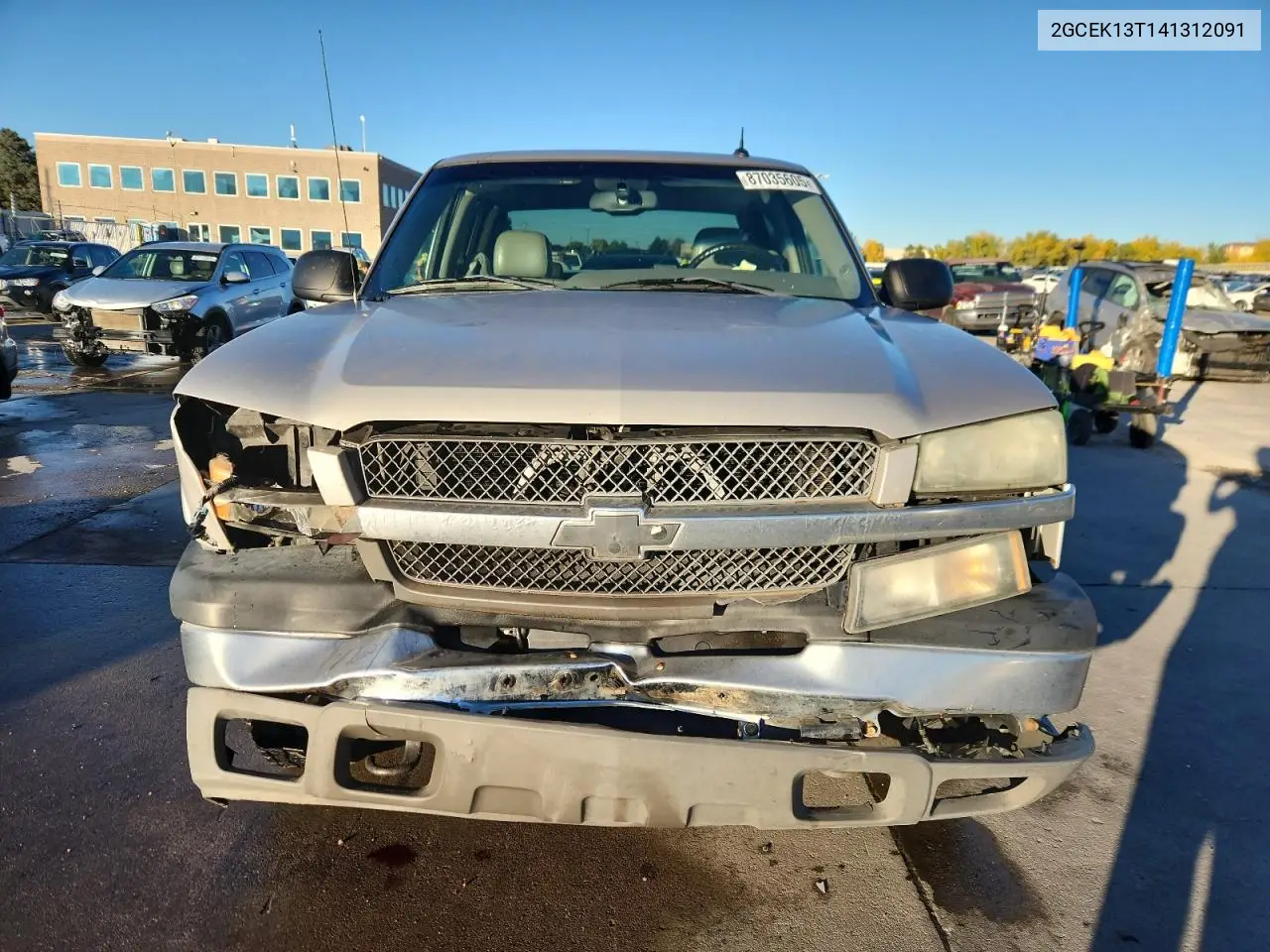 2GCEK13T141312091 2004 Chevrolet Silverado K1500