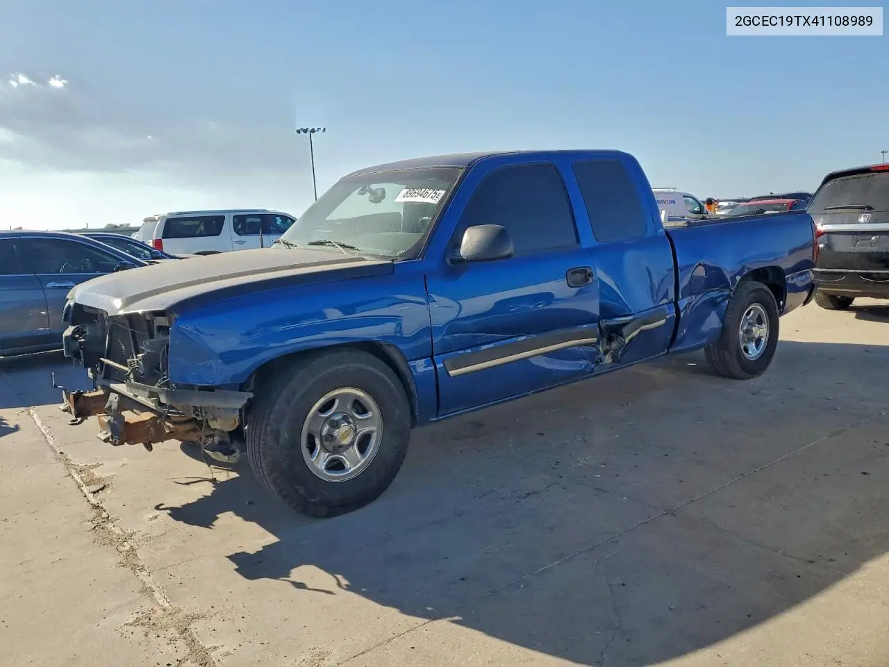 2GCEC19TX41108989 2004 Chevrolet Silverado C1500