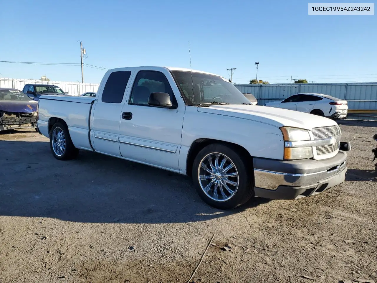 1GCEC19V54Z243242 2004 Chevrolet Silverado C1500