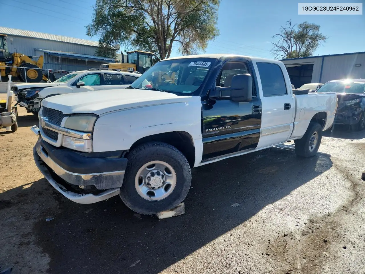 1GCGC23U24F240962 2004 Chevrolet Silverado C2500