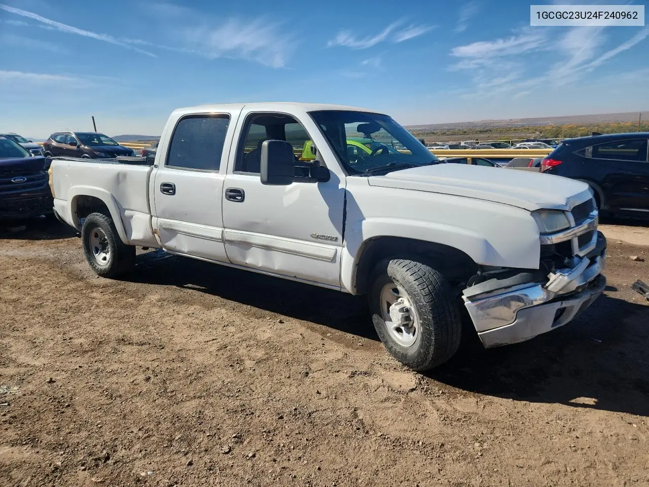 1GCGC23U24F240962 2004 Chevrolet Silverado C2500
