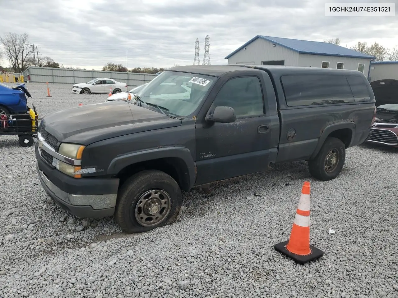 1GCHK24U74E351521 2004 Chevrolet Silverado K2500 Heavy Duty