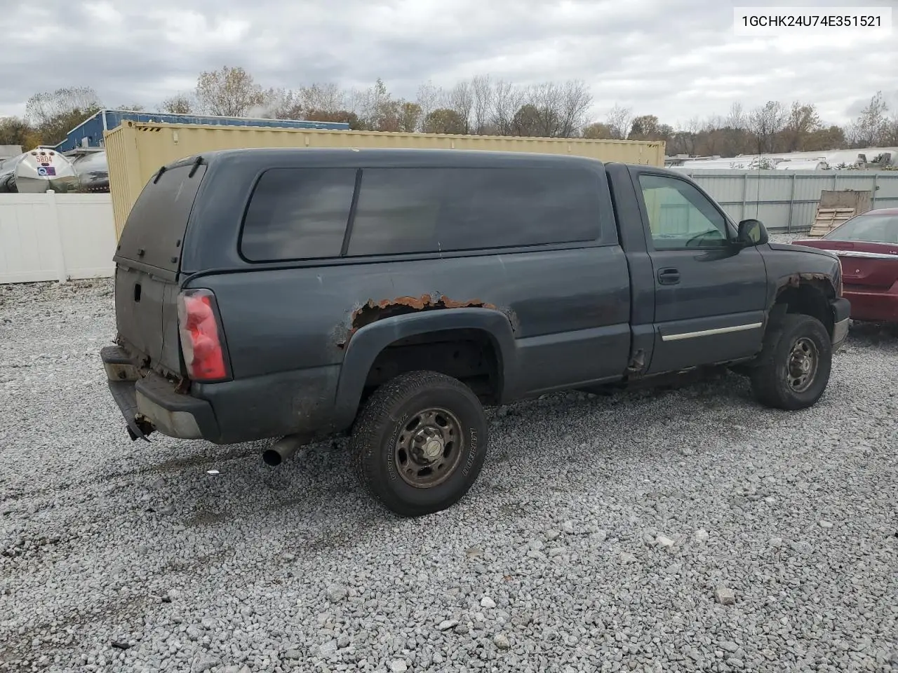 1GCHK24U74E351521 2004 Chevrolet Silverado K2500 Heavy Duty