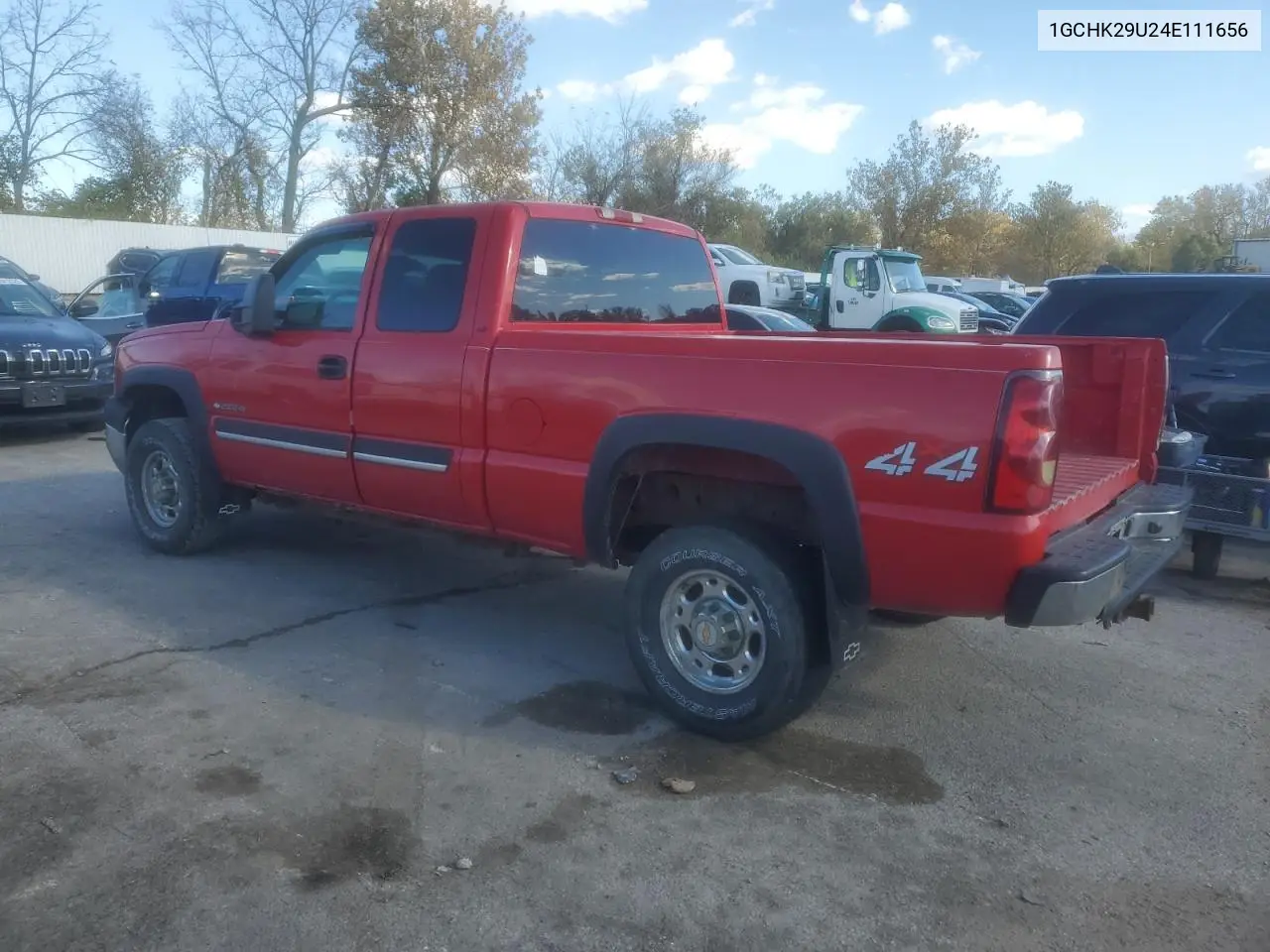 1GCHK29U24E111656 2004 Chevrolet Silverado K2500 Heavy Duty