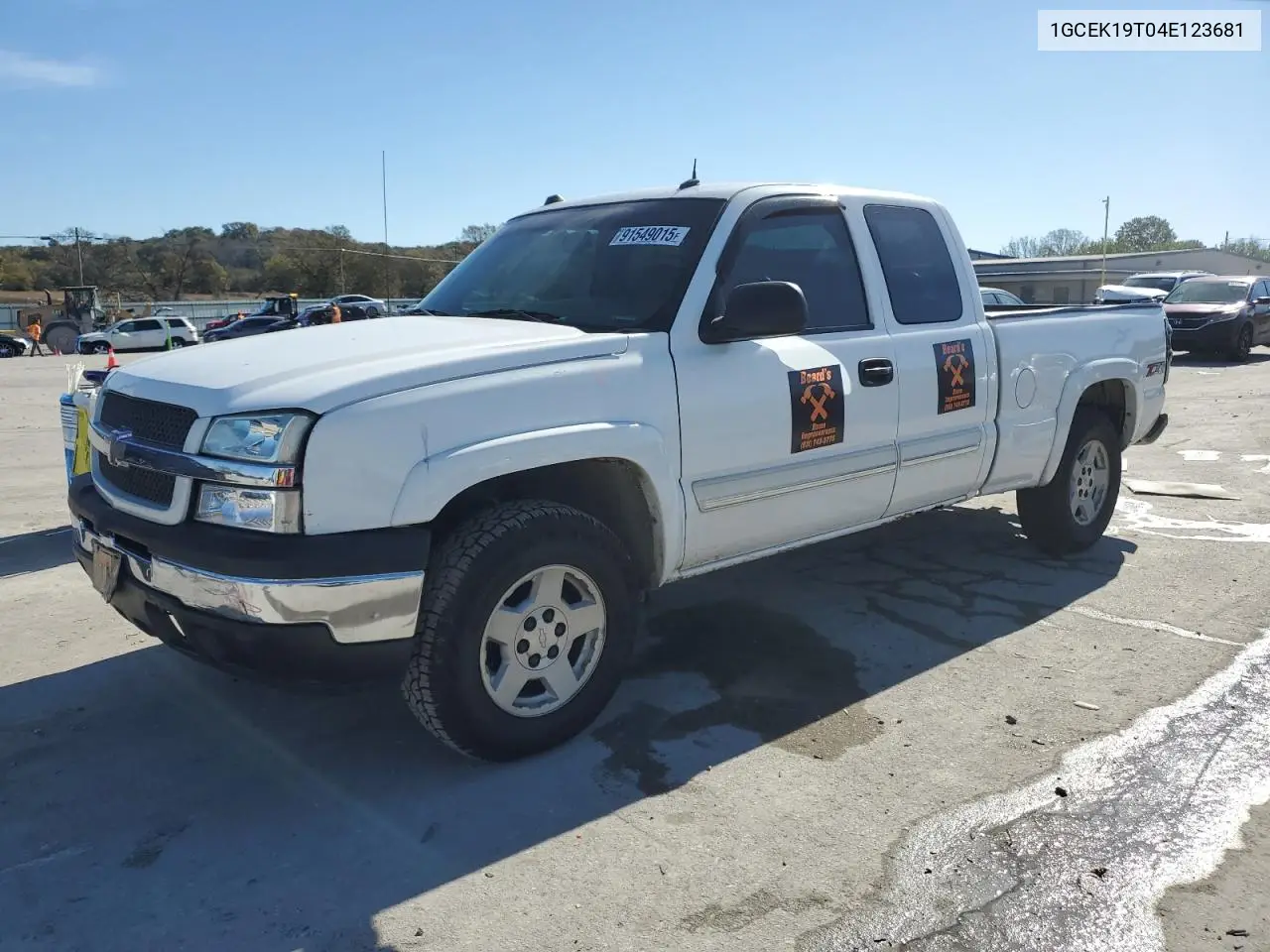 1GCEK19T04E123681 2004 Chevrolet Silverado K1500