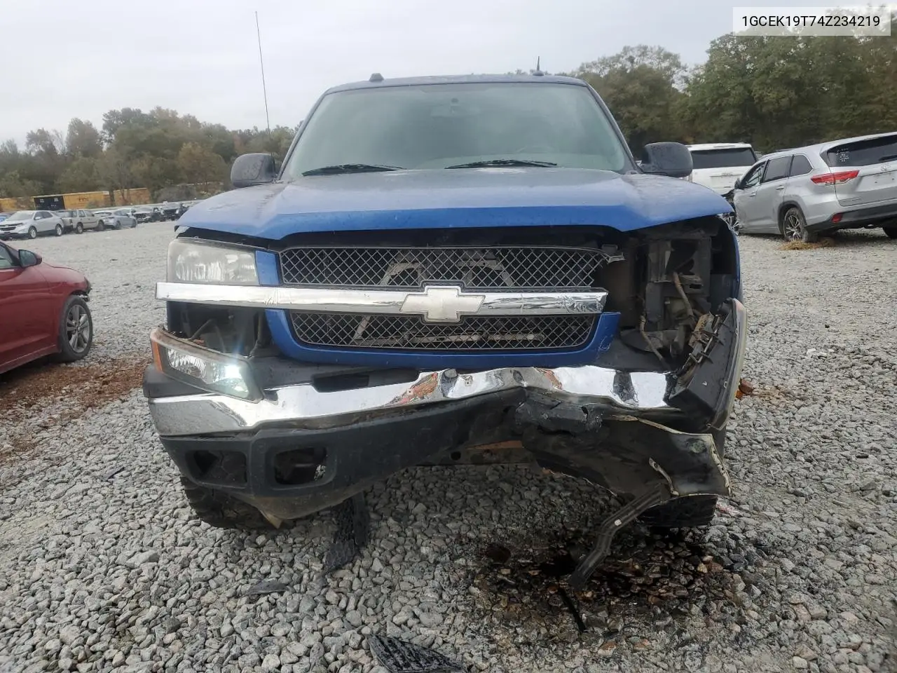 1GCEK19T74Z234219 2004 Chevrolet Silverado K1500