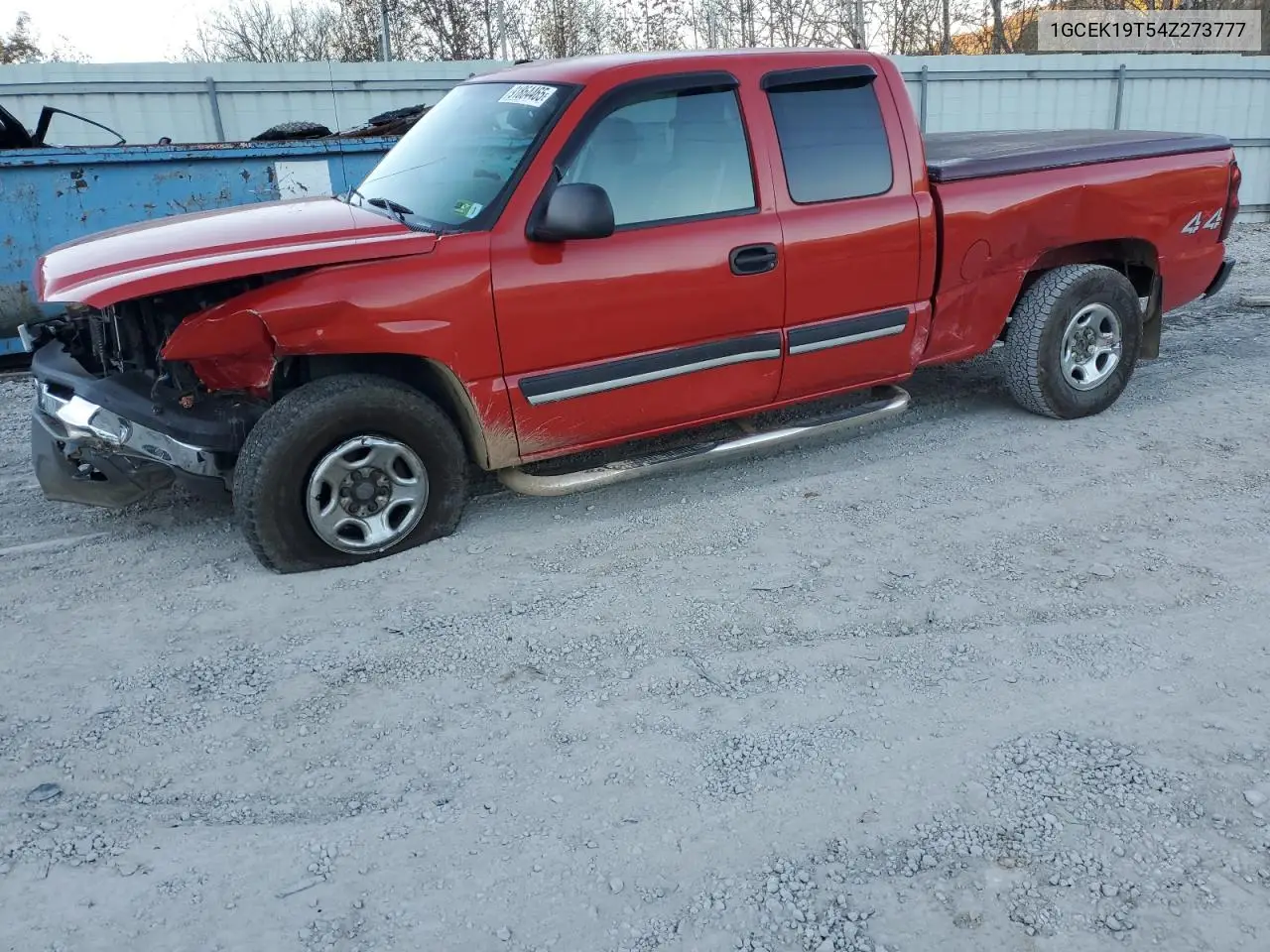 1GCEK19T54Z273777 2004 Chevrolet Silverado K1500
