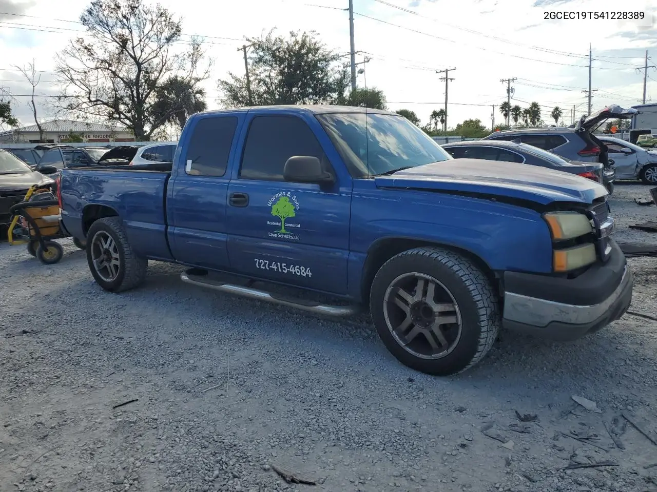 2GCEC19T541228389 2004 Chevrolet Silverado C1500