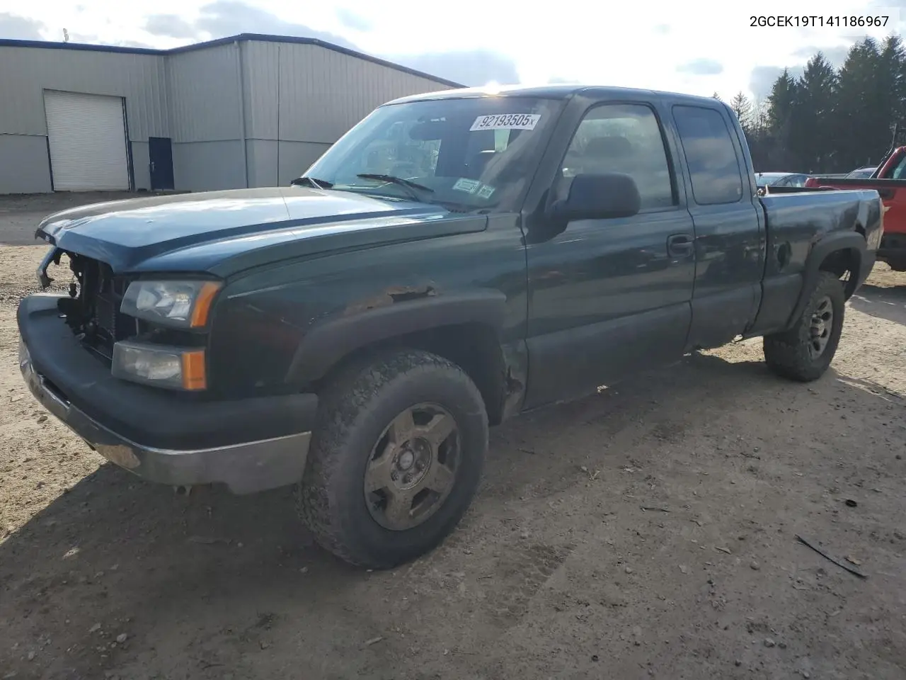 2GCEK19T141186967 2004 Chevrolet Silverado K1500
