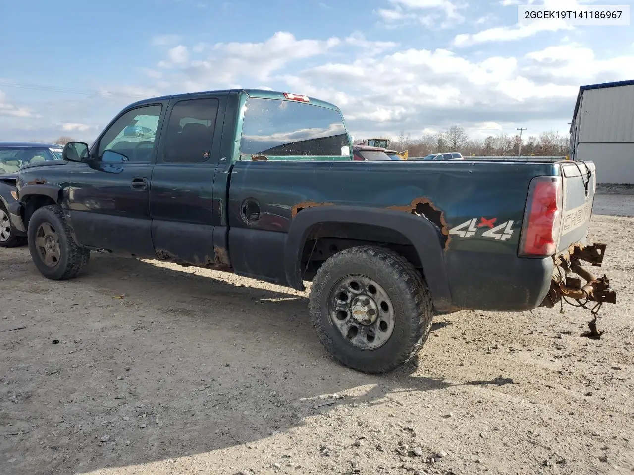 2GCEK19T141186967 2004 Chevrolet Silverado K1500