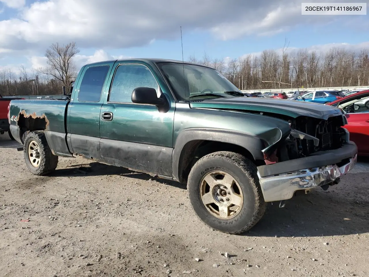 2GCEK19T141186967 2004 Chevrolet Silverado K1500