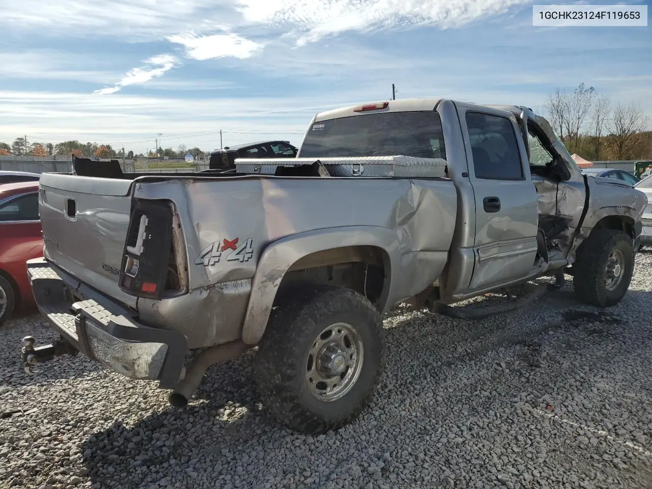 1GCHK23124F119653 2004 Chevrolet Silverado K2500 Heavy Duty