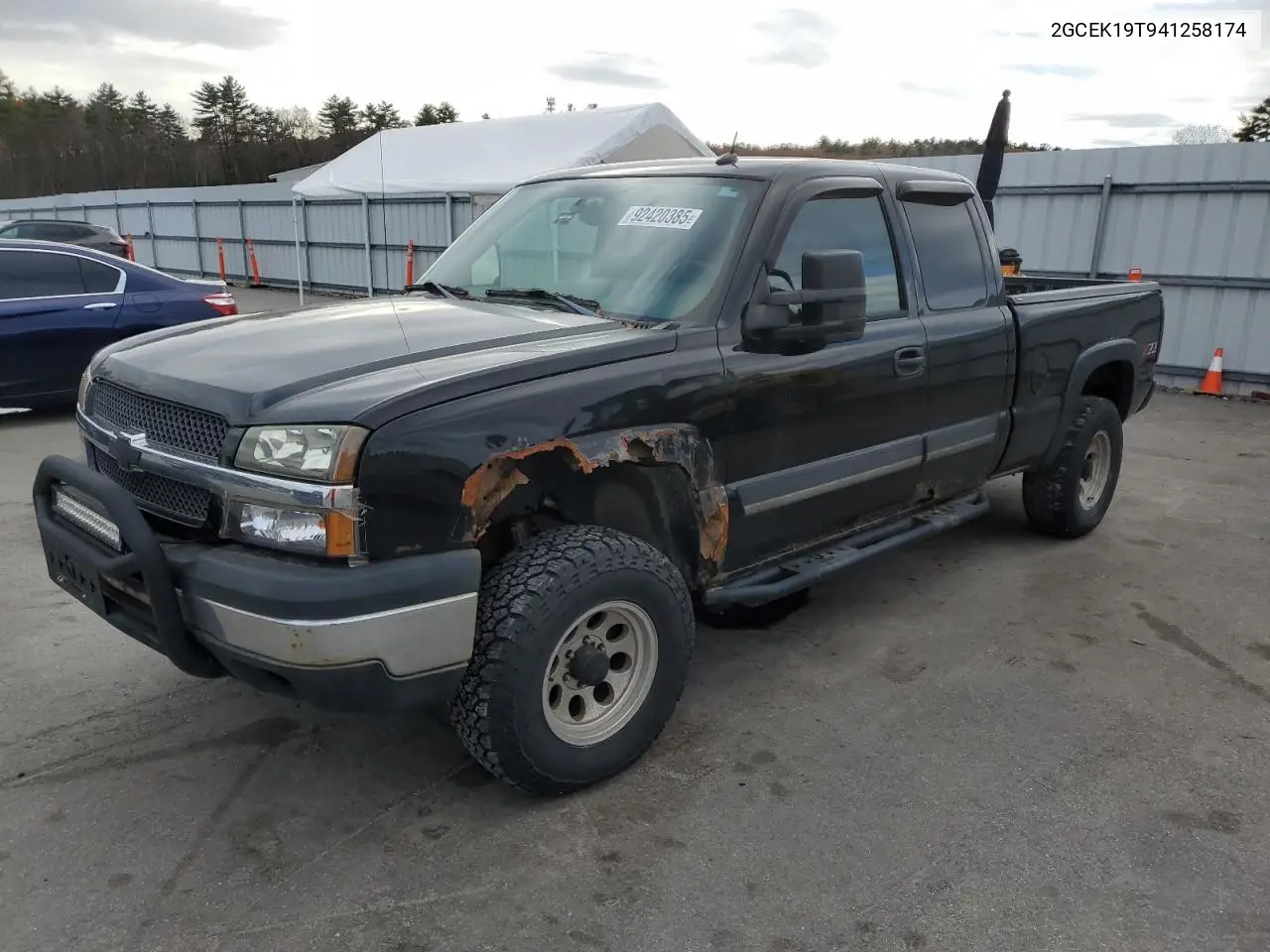 2GCEK19T941258174 2004 Chevrolet Silverado K1500
