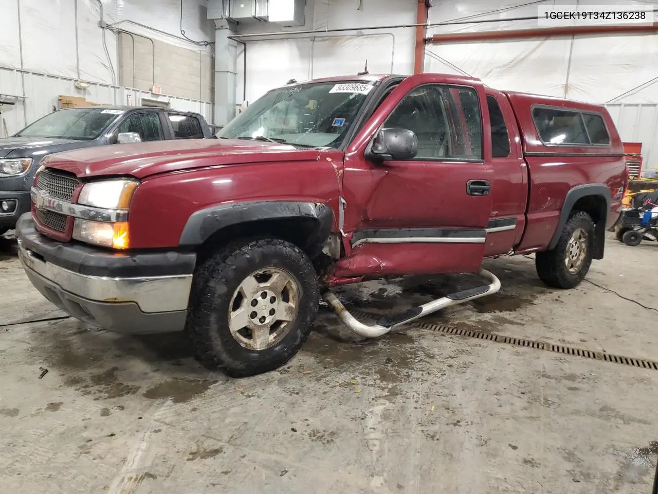 1GCEK19T34Z136238 2004 Chevrolet Silverado K1500
