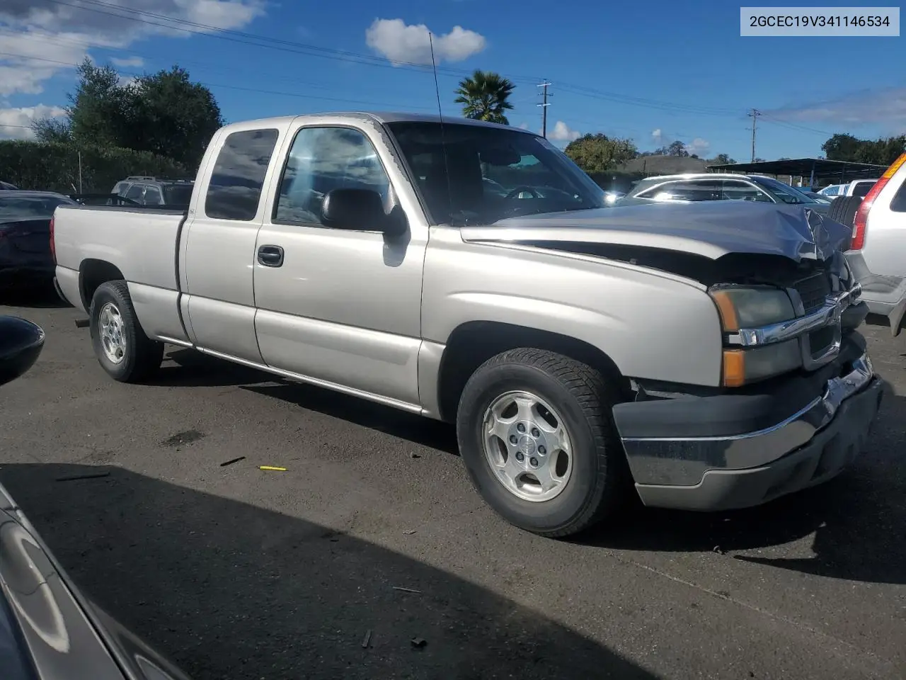 2GCEC19V341146534 2004 Chevrolet Silverado C1500