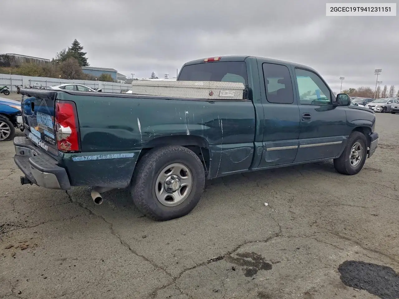 2GCEC19T941231151 2004 Chevrolet Silverado C1500