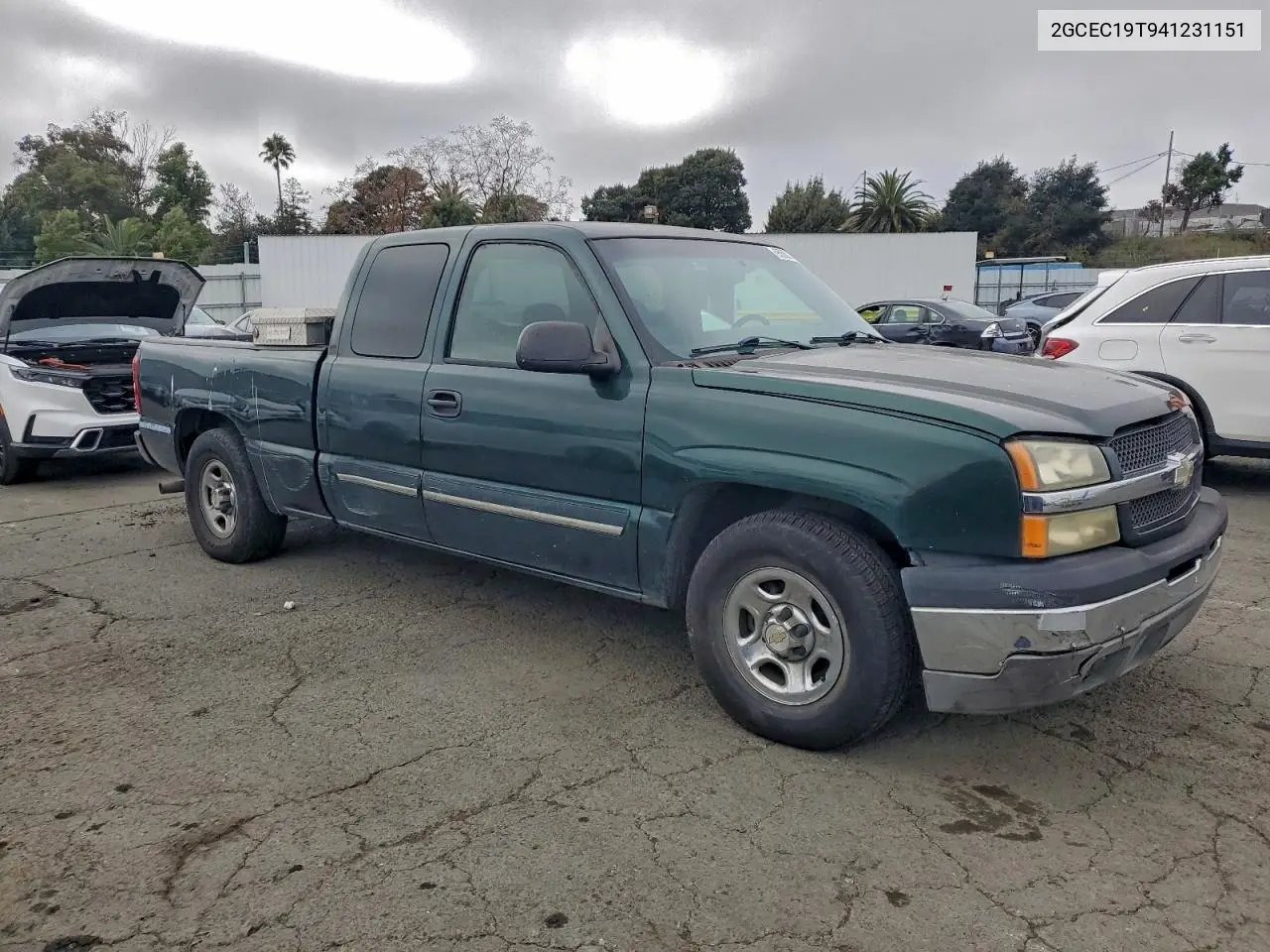 2GCEC19T941231151 2004 Chevrolet Silverado C1500