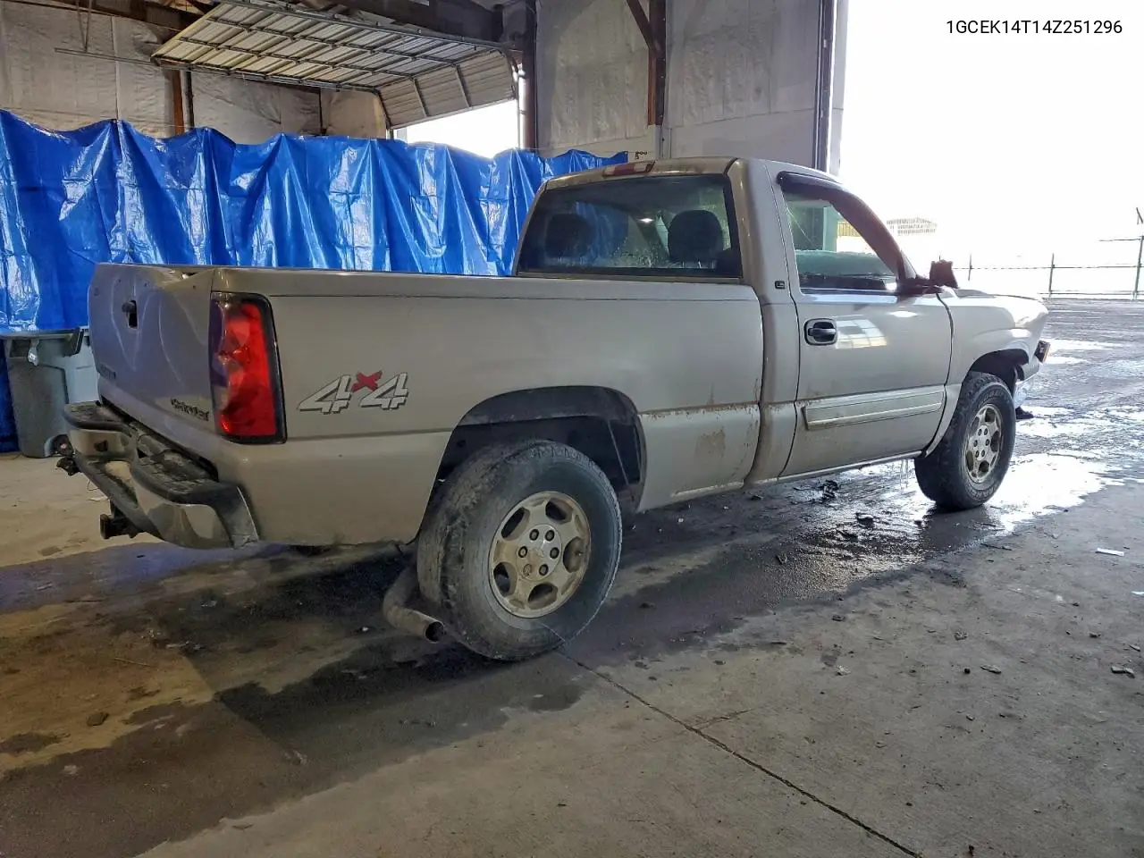 1GCEK14T14Z251296 2004 Chevrolet Silverado K1500