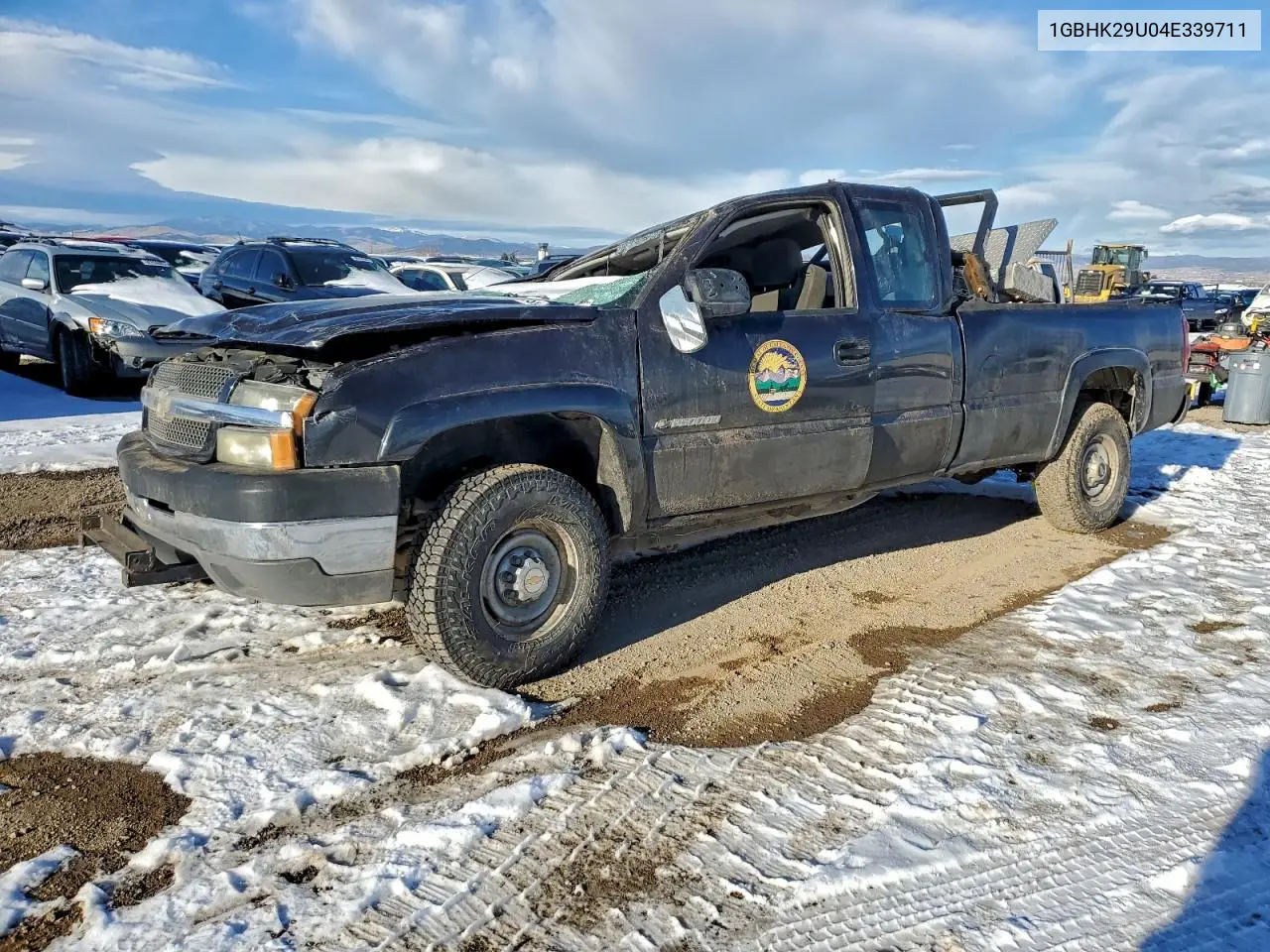 1GBHK29U04E339711 2004 Chevrolet Silverado K2500 Heavy Duty