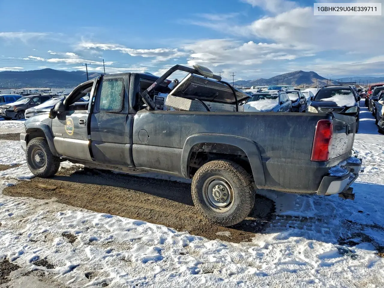 1GBHK29U04E339711 2004 Chevrolet Silverado K2500 Heavy Duty
