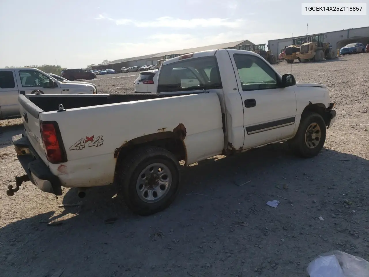 1GCEK14X25Z118857 2005 Chevrolet Silverado K1500