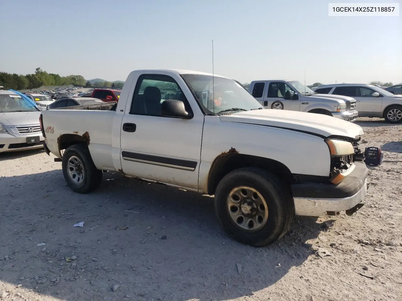 1GCEK14X25Z118857 2005 Chevrolet Silverado K1500