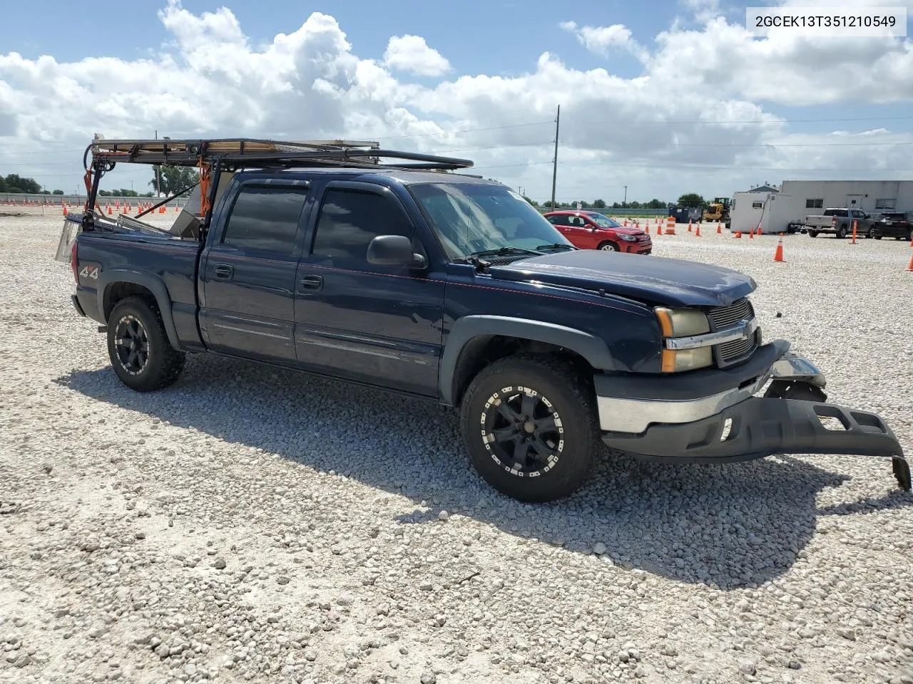 2005 Chevrolet Silverado K1500 VIN: 2GCEK13T351210549 Lot: 65362214