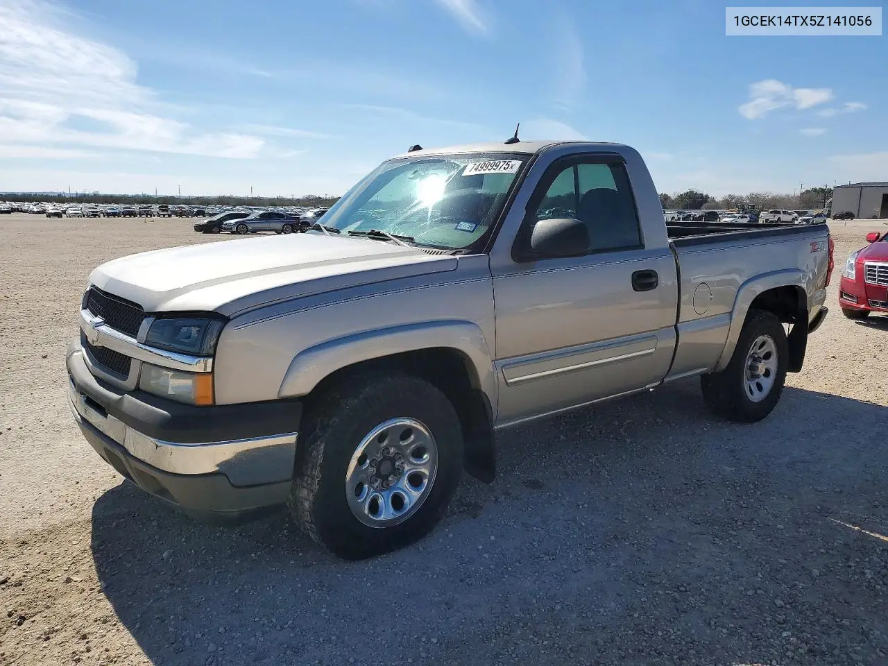 1GCEK14TX5Z141056 2005 Chevrolet Silverado K1500