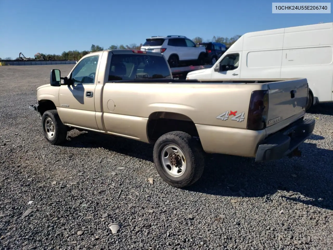 1GCHK24U55E206740 2005 Chevrolet Silverado K2500 Heavy Duty