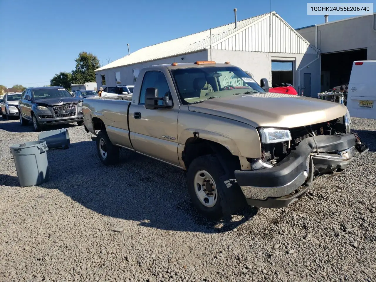 1GCHK24U55E206740 2005 Chevrolet Silverado K2500 Heavy Duty