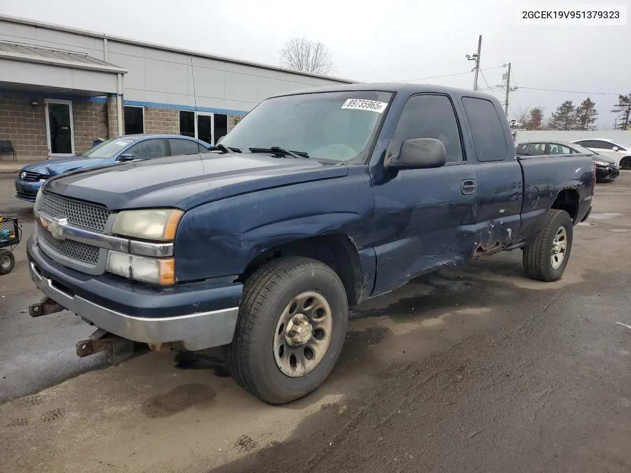 2GCEK19V951379323 2005 Chevrolet Silverado K1500