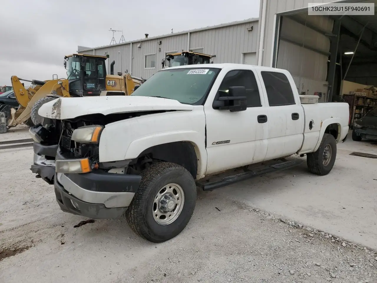 1GCHK23U15F940691 2005 Chevrolet Silverado K2500 Heavy Duty