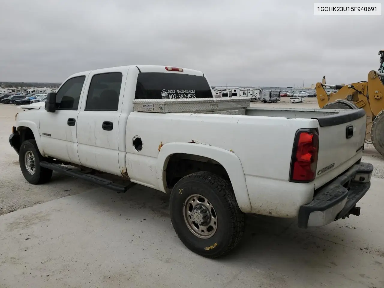 1GCHK23U15F940691 2005 Chevrolet Silverado K2500 Heavy Duty