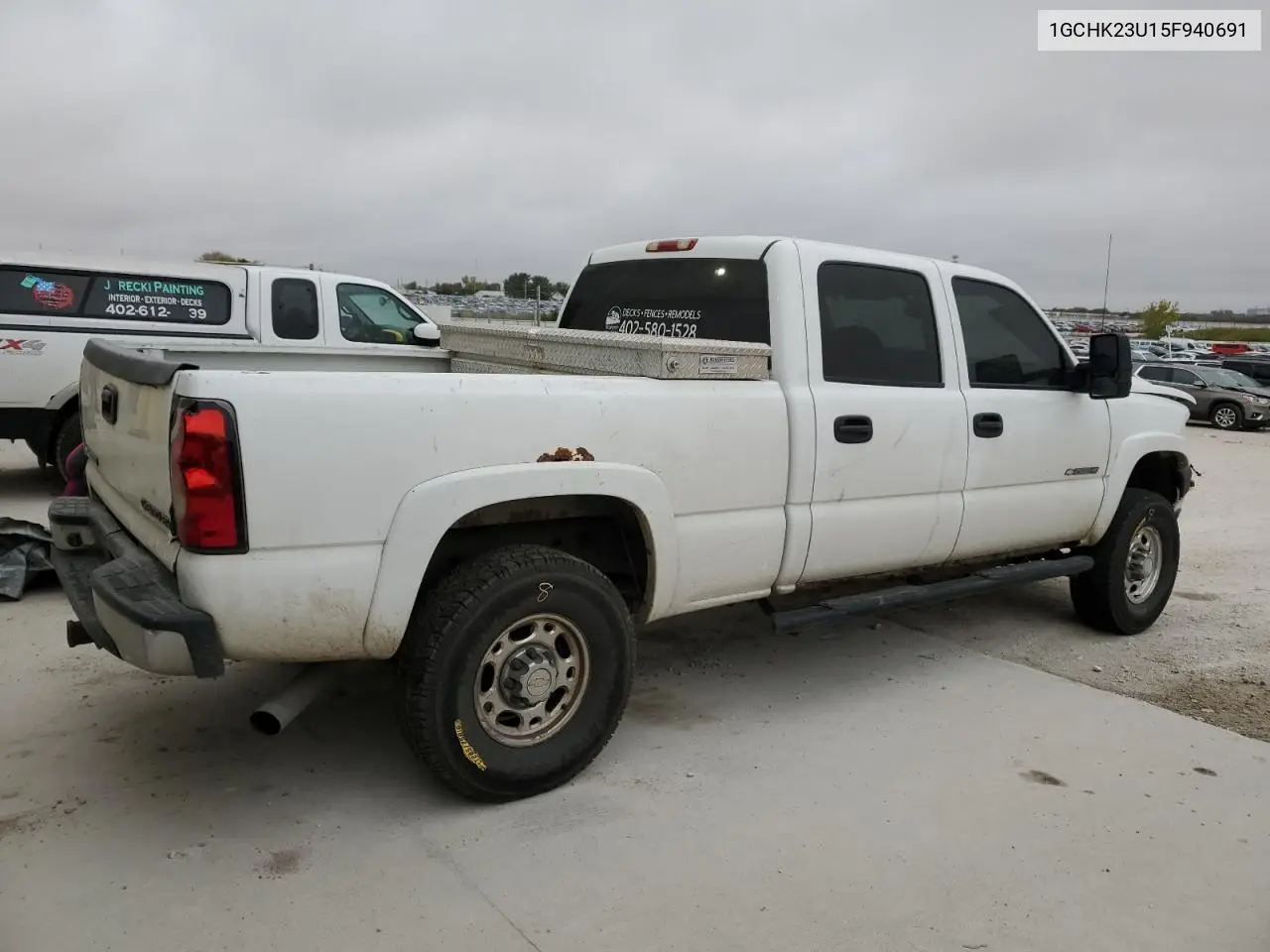 1GCHK23U15F940691 2005 Chevrolet Silverado K2500 Heavy Duty