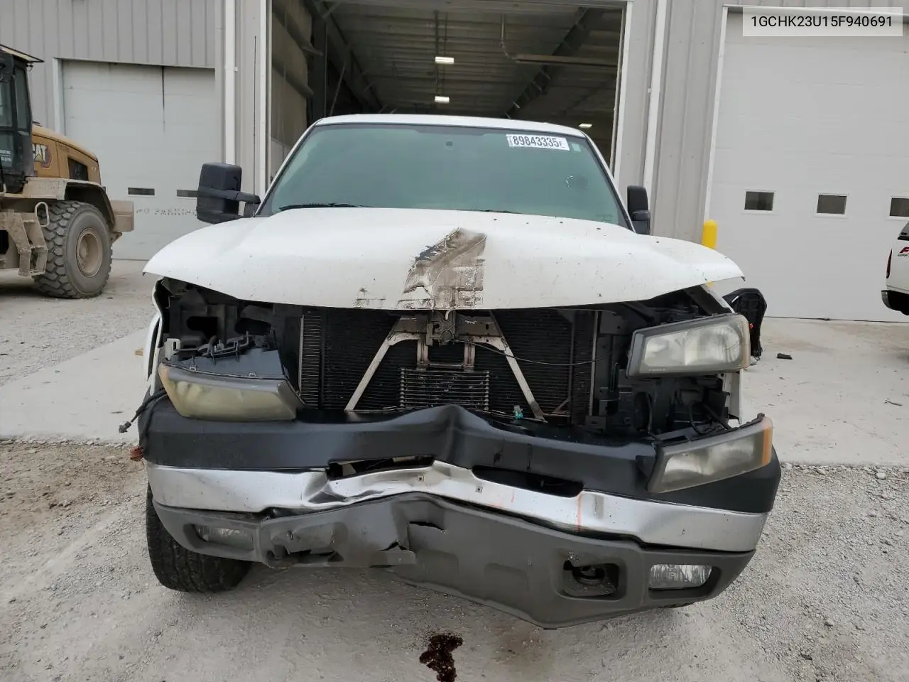 1GCHK23U15F940691 2005 Chevrolet Silverado K2500 Heavy Duty