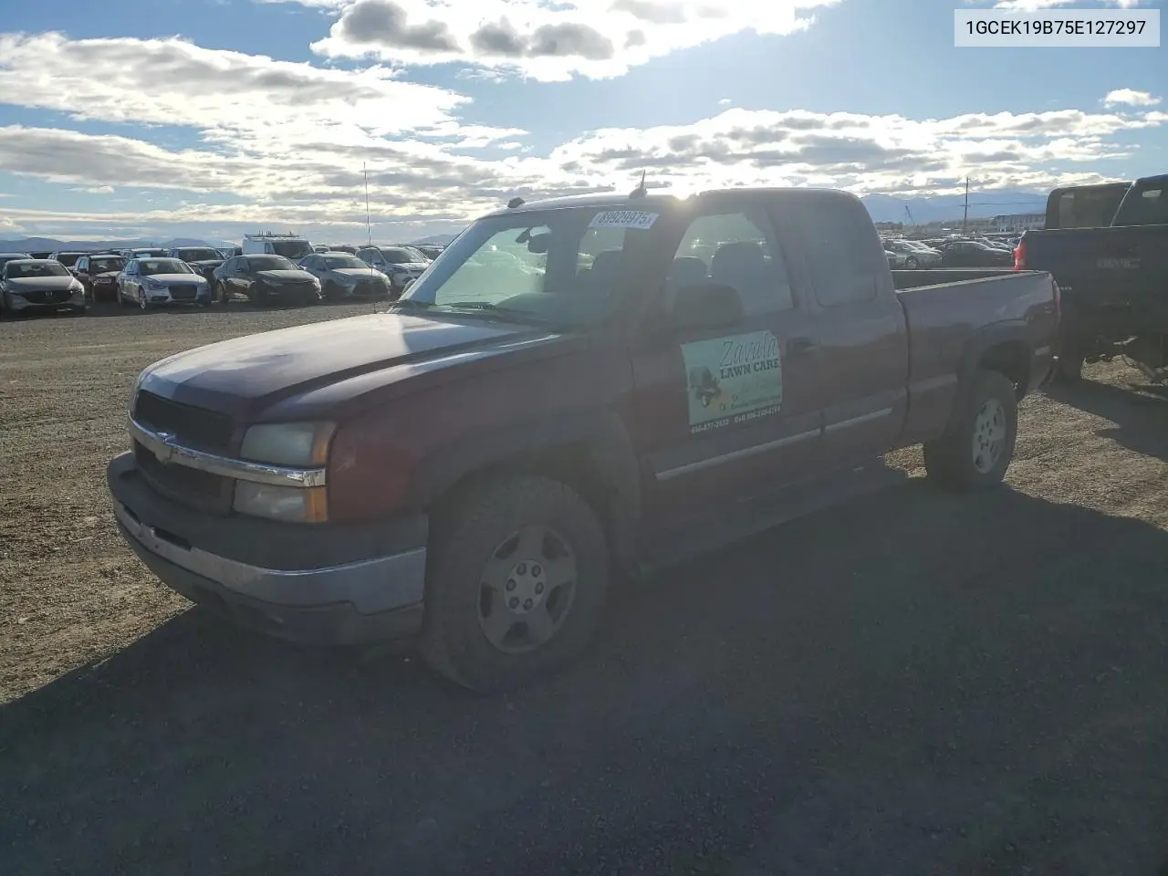 1GCEK19B75E127297 2005 Chevrolet Silverado K1500