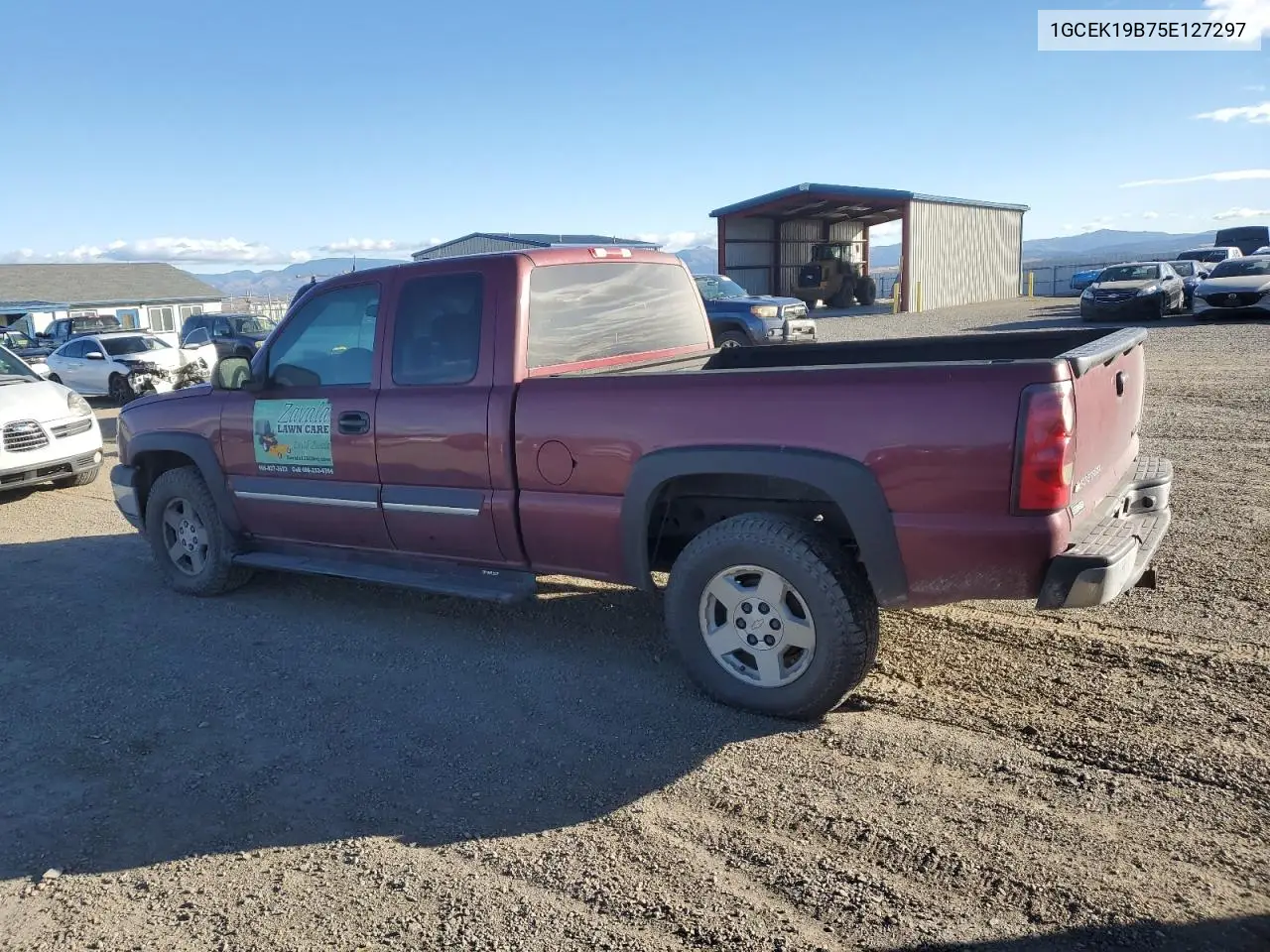 1GCEK19B75E127297 2005 Chevrolet Silverado K1500