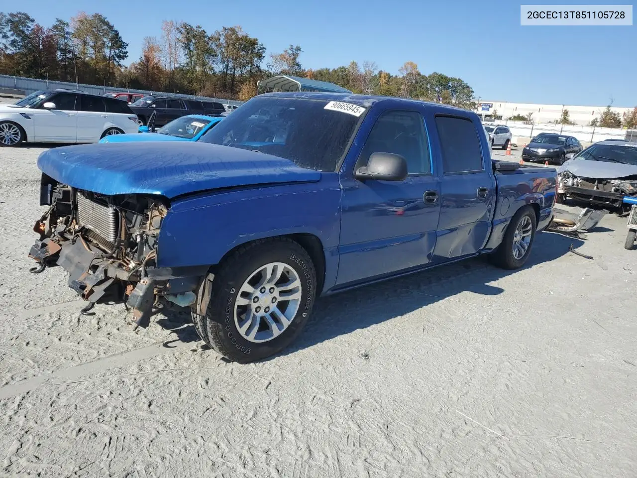 2GCEC13T851105728 2005 Chevrolet Silverado C1500