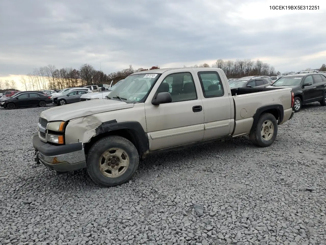 1GCEK19BX5E312251 2005 Chevrolet Silverado K1500