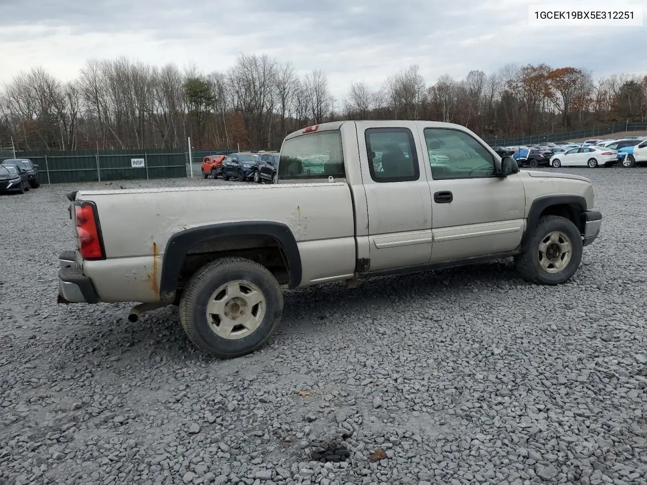 1GCEK19BX5E312251 2005 Chevrolet Silverado K1500