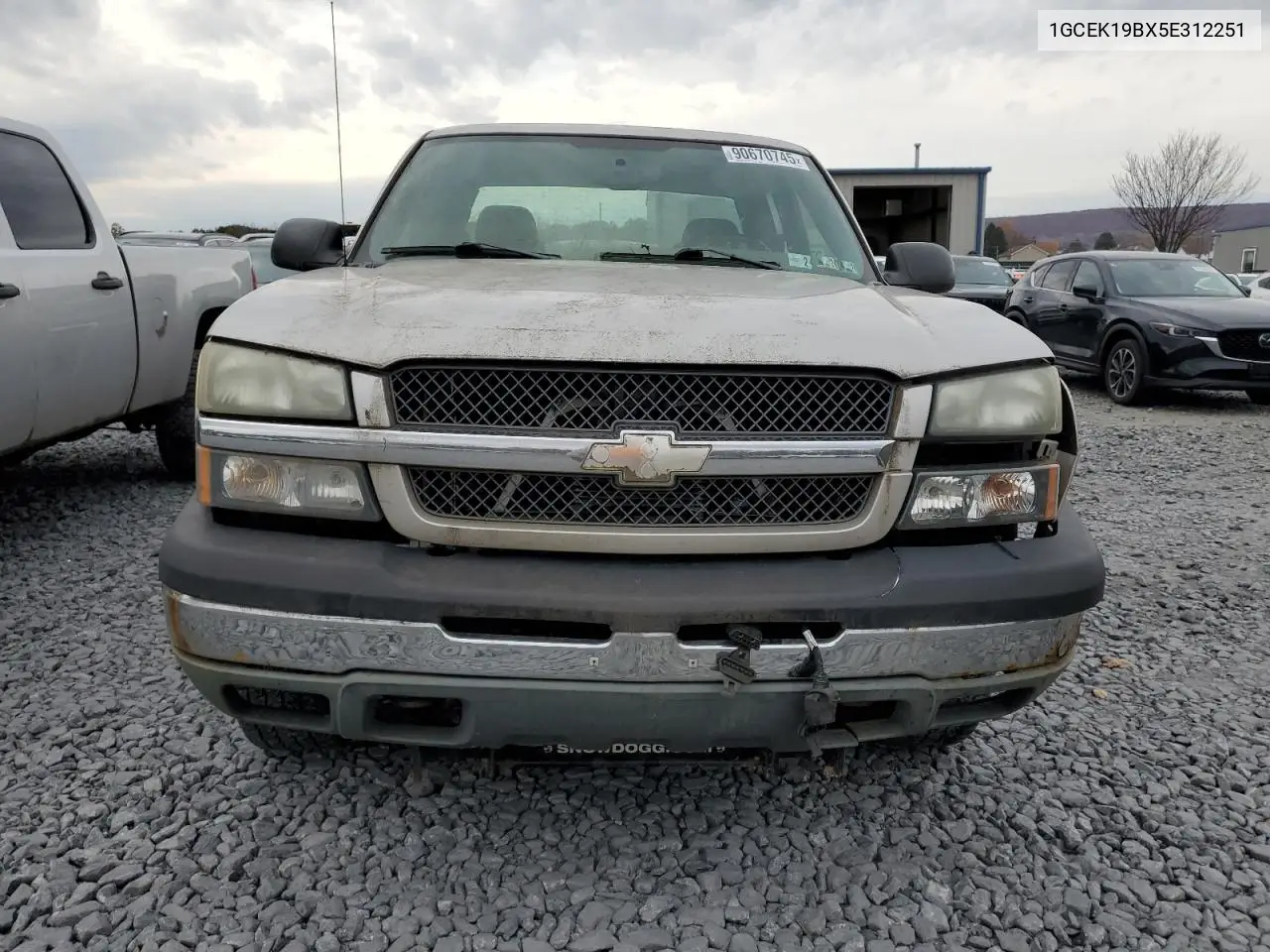 1GCEK19BX5E312251 2005 Chevrolet Silverado K1500