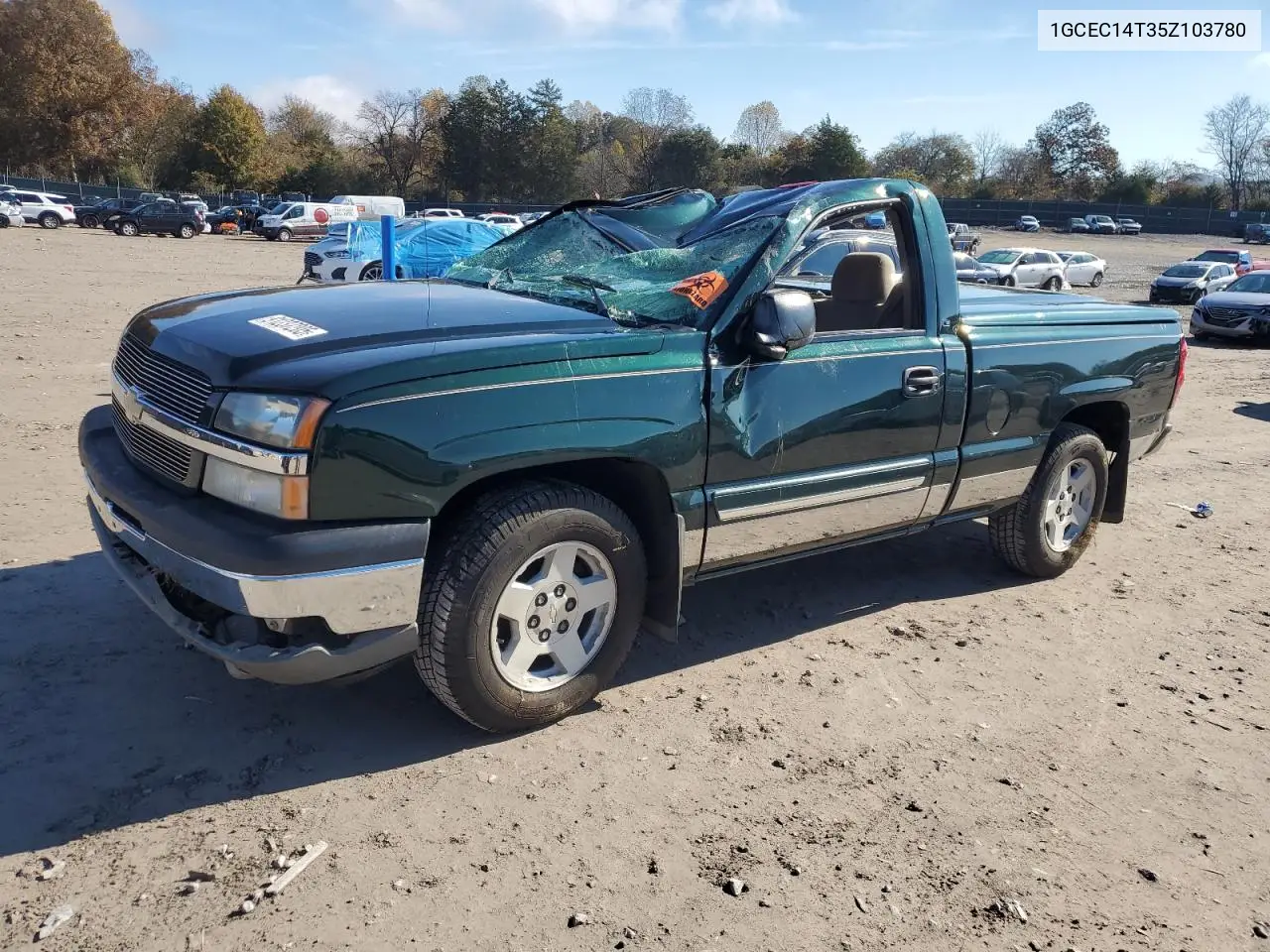 1GCEC14T35Z103780 2005 Chevrolet Silverado C1500