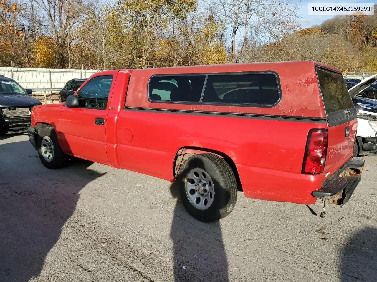 1GCEC14X45Z259393 2005 Chevrolet Silverado C1500