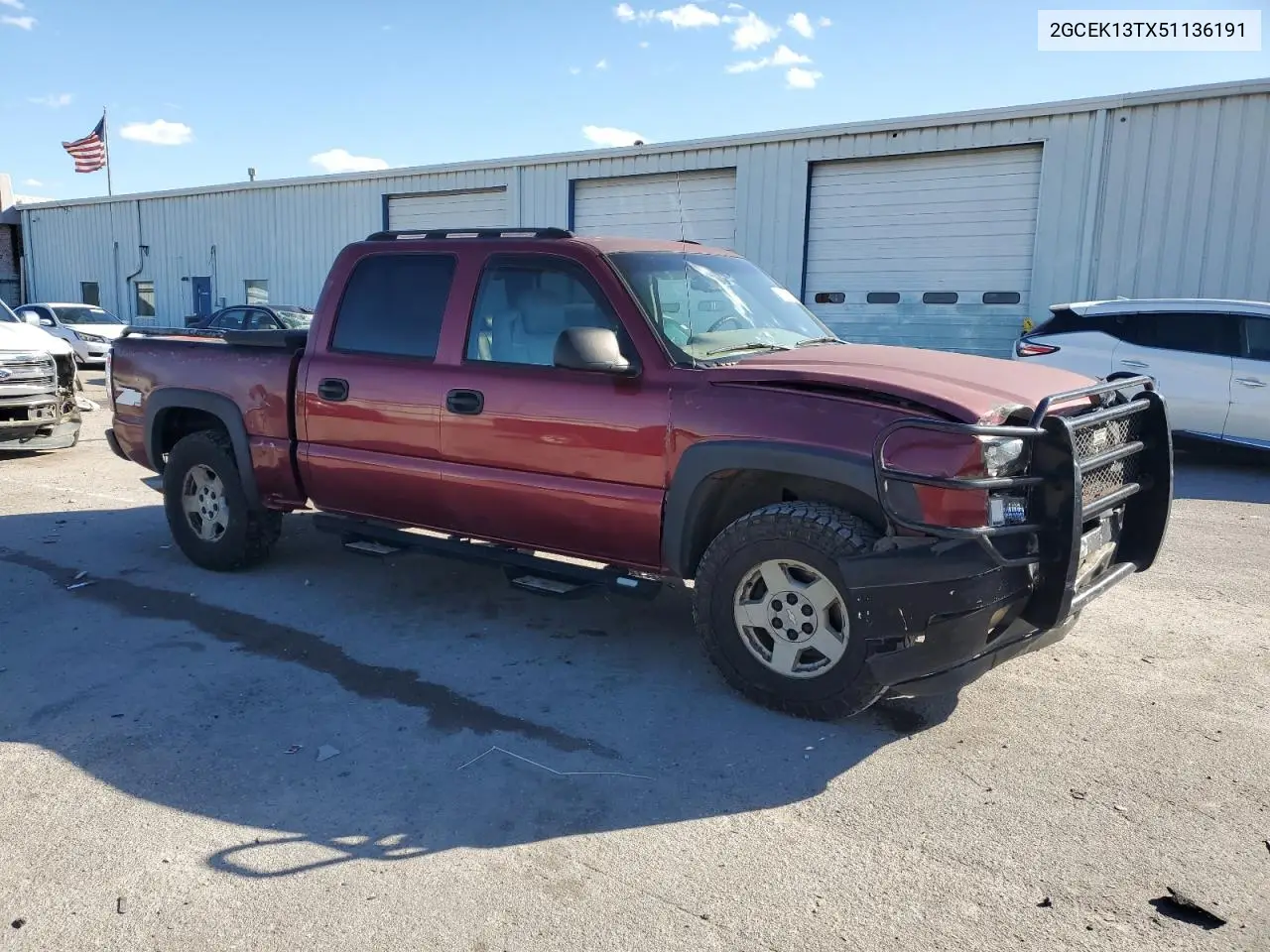 2GCEK13TX51136191 2005 Chevrolet Silverado K1500