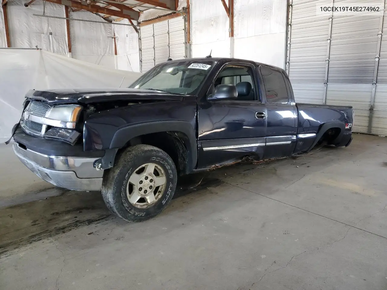 1GCEK19T45E274962 2005 Chevrolet Silverado K1500