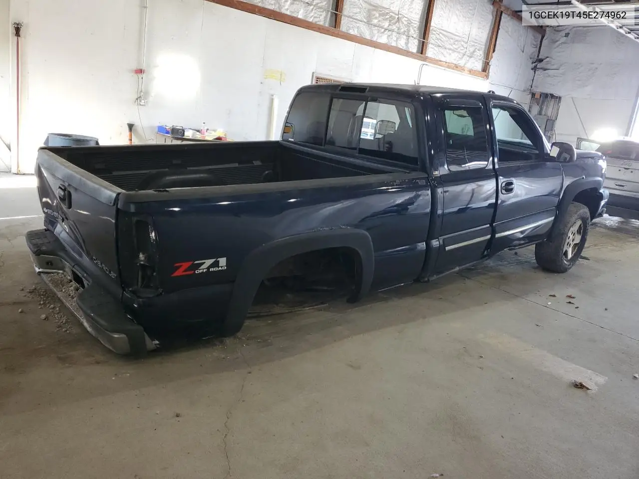 1GCEK19T45E274962 2005 Chevrolet Silverado K1500