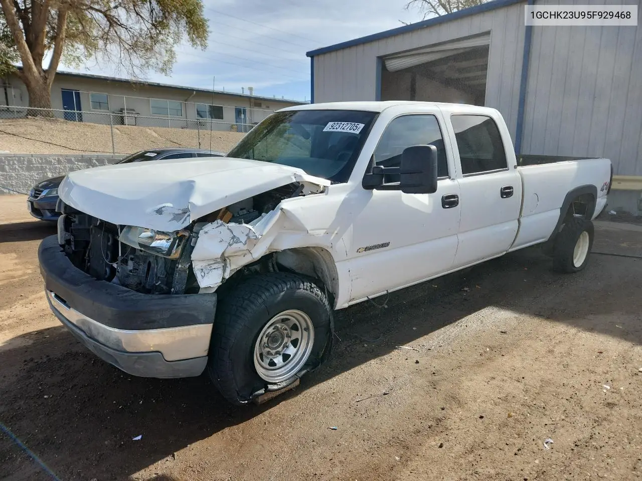 1GCHK23U95F929468 2005 Chevrolet Silverado K2500 Heavy Duty