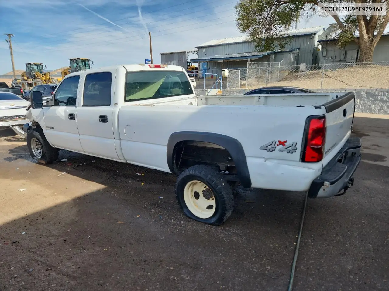 1GCHK23U95F929468 2005 Chevrolet Silverado K2500 Heavy Duty