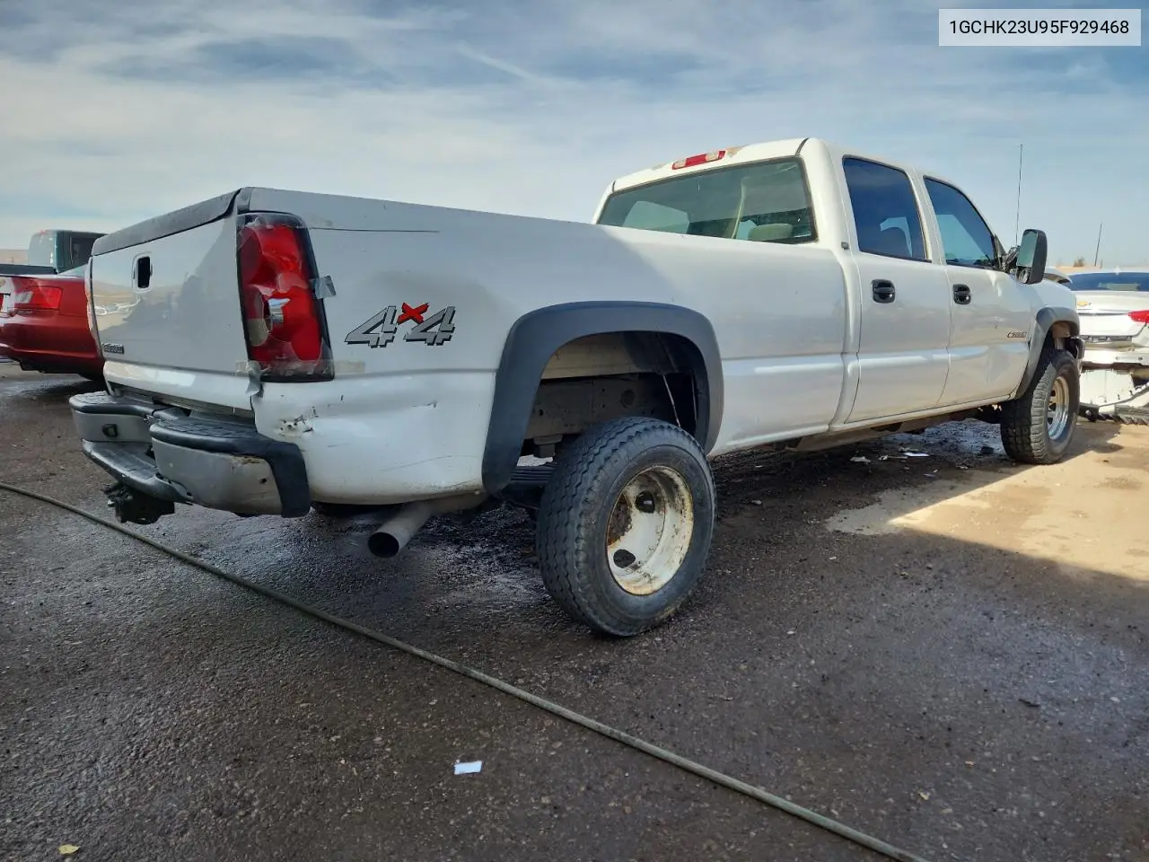 1GCHK23U95F929468 2005 Chevrolet Silverado K2500 Heavy Duty